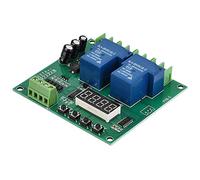 Scheda di controllo del motore, YYB-5 12V 24V Relè a due vie Motor Forward/Reverse Control Board Modulo a due tempi di ritardo del ciclo Modulo