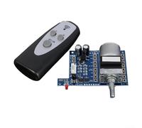 Scheda di controllo del volume con telecomando, modulo potenziometro preamplificatore per aggiornamento audio fai da te, circuito di regolazione del guadagno preamplificatore stereo, kit controller