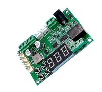 Scheda di controllo della velocità della ventola di raffreddamento elettronica, modulo regolatore di temperatura CC 12 V/24 V per armadi a 2/3/4 fili in armadi, termostato, controllo ventola di