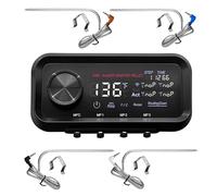 Scheda di controllo di ricambio per Pit Boss Pro Series II 1150, termostato digitale PID con WiFi e Bluetooth, compatibile con parti Pit Boss 80145, include 4 sonde per carne, controllo intelligente