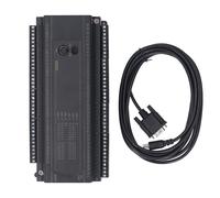 Scheda di controllo industriale PLC, 32 ingressi e 28 uscite relè, controller logico programmabile DC24V con conteggio ad alta velocità 2/100K, porte di comunicazione RS232 per