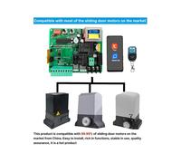 Scheda di Controllo Motore per Cancello Scorrevole 220V con Telecomando A 433 MHz Modulo Porta Intelligente Tuya Controller Motore per Porta Elettrica