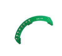 Scheda di controllo motore X08, parte di ricambio PCB curva verde Hall per il confronto del layout della scheda, allineamento di riparazione e identificazione della parte