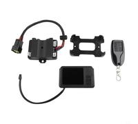 Scheda di controllo per riscaldamento ad aria diesel da 12 V, 5 kW, con telecomando e display LCD per sistemi di riscaldamento del veicolo, compatibile con alimentazione da 24 V e diverse possibilità