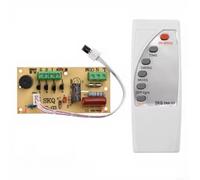 Scheda di controllo per ventola elettrica con telecomando e funzione timer per ventilatori da pavimento per kit di modifica design compatto Pcb facile installazione senza saldatura (1PCS)