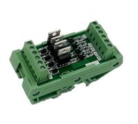 Scheda di controllo PLC, uscita NPN a 4 canali, 5A, 12/24VDC per sistemi idraulici e pneumatici