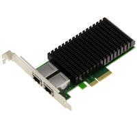 Scheda Di Controllo Rete PCIe X4 Con 2 Porte 10 Gigabit Ethernet RJ45 Intel X550