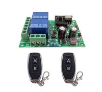 Scheda di controllo Telecomando wireless Relè AC Ricevitore e trasmettitore for controllo universale di porte e cancelli da garage(1RC 2B)