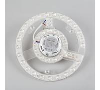 Scheda di conversione a LED da 210 mm, luce bianca calda, set di conversione LED da 24 W, con magneti di tenuta, scheda LED retrofit per plafoniera, modulo LED da 1980 lumen, 230 V (24W-3 Colori)