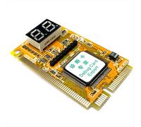 Scheda di diagnostica per PC Mini PCI PCI-E LPC Debug Card Expert