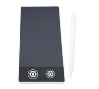 Scheda di Doodle da Tavoletta per Bambini, Tampone Elettronica Portatile da 6,5 pollici, Cuscinetto di Graffiti Riutilizzabili per Adulti e Bambini (BLACK) (WHITE)