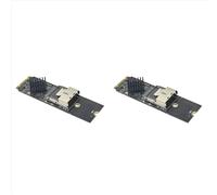 Scheda di espansione 2X M.2 NVME a SFF-8087 SATA3.0 Scheda adattatore Mini-SAS/disco rigido 36 PIN