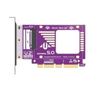 Scheda di espansione adattatore PCIe 5.0X4 NVMe per dischi solidi PCIe5 Compatibile PCIe4.0 2.0 Slot Scheda di espansione NVMe