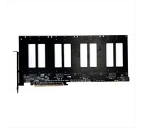 Scheda di espansione adattatore split disco rigido R37D PCIe 5.0 X16 a 4 porte E1.S/E3.S (SFF-TA-1002) Gen5 Supporto One Drag Four