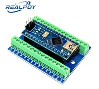 Scheda di espansione adattatore terminale controller NANO V3.0 3.0 Piastra di estensione semplice per Arduino AVR ATMEGA328P
