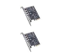 Scheda di espansione avanzata da 8 porte PCIE a USB3.2 per un'ampia compatibilità ASM3142+VL822+VL822 Chip principale 10Gbps Trasferimento USB Espansione