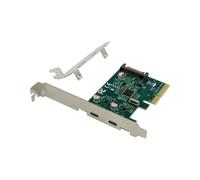 Scheda di Espansione Conceptronic EMRICK13G PCIe USB 3.2 Gen 2 Type-C Verde SATA Alimentazione