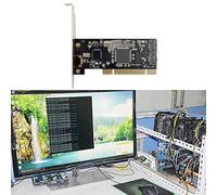 Scheda di espansione da PCI a SATA Scheda array di dischi RAID PCI SATA150 Adattatore per disco rigido SATAI a doppio canale SIL3112 con cavo SATA