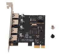 Scheda di Espansione da PCI E a USB 3.0, 4 Porte Scheda di Espansione PCI Express PCIe Hub Interno per PC Desktop, Alimentazione Ad Alta Velocità 5 Gbps Scheda di Espansione USB 3.0 a Trasmissione Gra