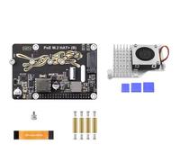 Scheda di espansione da PCIe a M.2 con funzione PoE. Supporta il protocollo NVMe.