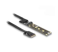 Scheda di espansione Delock NVMe M.2 Chiave E a Chiave M con cavo 20 cm