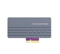 Scheda di espansione disco solido PCIE5.0 a NVME Solid Disk Expansion Card per velocità di lettura/scrittura più veloci Stabilità 128 Gbps Velocità Alluminio Calore