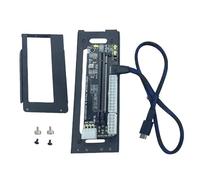 Scheda di espansione e staffa per il collegamento di GPU esterne e dispositivi PCIe con adattatore scheda PCIe esterna di conversione porta
