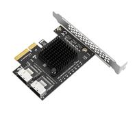 Scheda di espansione fai da te PCIe X4 X8 X16 a SFF-8087 Mini-SAS SATA 3.0