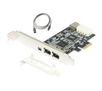 Scheda di espansione Firewire PCIe a 4 porte 1394A da PCI-Express a IEEE 1394