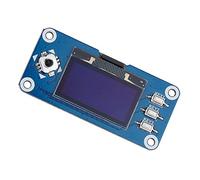 Scheda di Espansione HAT con Display OLED da 1,3 Pollici SPI a 4 Fili, SPI a 3 Fili e Supporto I2C per 2B / 3B / Zero/Zero W