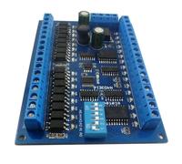 Scheda di espansione IO N4D3E16 Modulo DIN35 Modbus RTU DC 7-25V 16CH Porta di ingresso e uscita RS485 Interruttore di controllo remoto(Only Board)