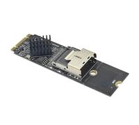 Scheda di espansione M.2 NVME a SFF-8087 SATA3.0 Adattatore disco rigido Mini-SAS/SATA 36PIN