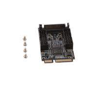 Scheda di espansione MINI PCI-E a doppio 19 PIN frontale 19-Pin 5 Gbps Adattatore a 4 porte D720201 Modulo scheda di espansione con porta di prelievo