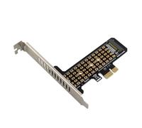 Scheda di espansione NVME Solid Disk a PCIe Adapter per unità M con migliora la dissipazione del calore e la durata dell'adattatore del disco rigido