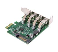 Scheda di espansione PCI Express a 4 porte PCI-E a basso profilo per hub USB 3.0