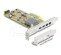 Scheda di Espansione PCI Express Delock USB-C Thunderbolt 3 Basso Profilo
