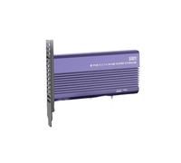 Scheda di Espansione PCIe 5.0 A M.2 NVMe con Dissipatore di Calore Cool 128Gbps M.2 SSD A Scheda Adattatore PCIe NVME per Slot PCIe X4/X8/X16