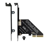 Scheda di espansione PCIE - Adattatore slot esterno per trasferimento ad alta velocità, memoria, aggiornamento grafico | Modulo del connettore PCI U.2 per computer desktop, parti di sviluppo del