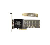 Scheda di Espansione PCIe PLX88024 PCIe 4.0 X8 su NVME 4-Bit M.2 Hard Disk Drive-Free Split-Free PCIe 4.0 Nvme Expansion Card