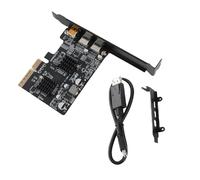 Scheda di espansione PCIE tipo C USB 3.0 DisplayPort ad alta velocità 10 Gbps 4K 60Hz Supporto per PC desktop Design di circuiti multistrato PCB placcato oro