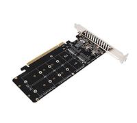 Scheda di Espansione PCIE X16 a M.2 M Key, Indicatore LED Scheda di Espansione Array Raid Desktop