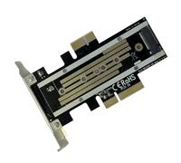 Scheda di espansione PCIe X1X4 per dischi solidi NVMe che aumenta la velocità di trasferimento dei file e la scheda di espansione PCIe di gioco