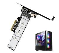 Scheda di espansione per disco rigido - Scheda adattatore PCIe 5.0 a M.2 ad alta velocità | Scheda adattatore per trasferimento dati e unità di backup con dissipatore di calore | Per PC Desktop