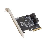 Scheda di espansione RAID da SATA III a PCI-e x2 a 4 porte