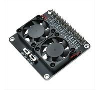Scheda di espansione RPI Dual Cooling Fan Shield per Raspberry Pi 5B/4B
