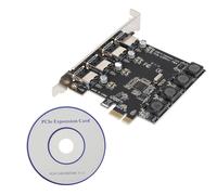 Scheda di espansione Superspeed USB 3.0 PCI Express, tecnologia autoalimentata per dispositivi ad alto consumo energetico, installazione rapida e
