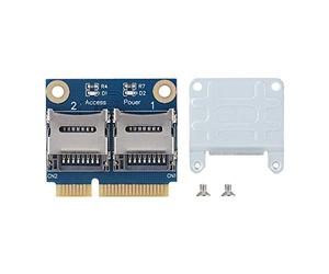 Scheda di estensione convertitore da scheda di memoria PCIe a doppia Micro Secure Digital