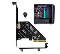 Scheda di estensione PCIE per laptop - Scheda esterna esterna PCIE 4.0 per e GPU U.2 | Adattatore PCIe ad alta velocità per laptop su scheda grafica o aggiornamento di archiviazione desktop | Desi