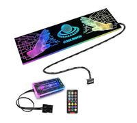 Scheda di illuminazione RGB Alimentatore Bin Light Pannello laterale GPU Pannello posteriore Scheda