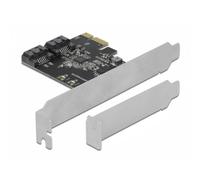 Scheda di Interfaccia DeLock 90431 PCIe SATA 6 Gbit/s 2 Porte NCQ TRIM S.M.A.R.T.
